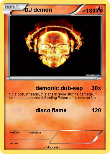 Pokemon DJ demon