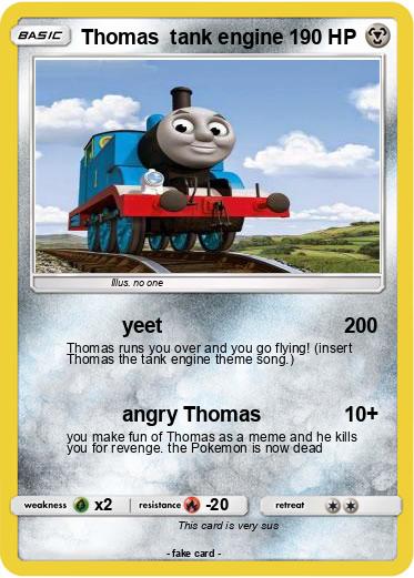 Pokemon Thomas  tank engine