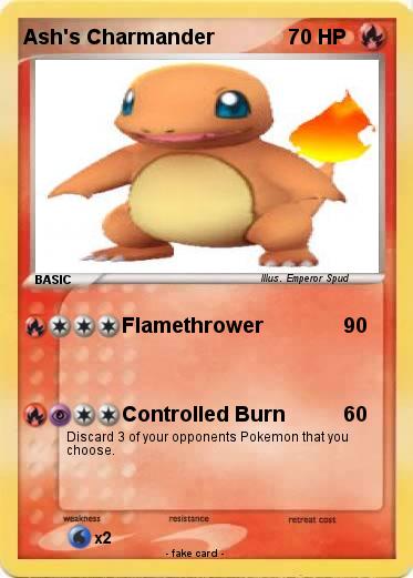 Pokemon Ash's Charmander