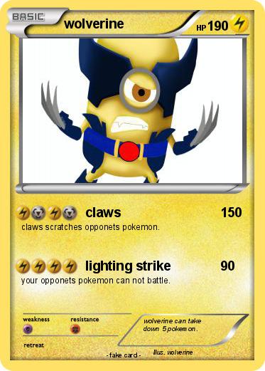 Pokemon wolverine