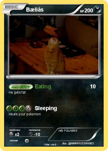 Pokemon Bæliås