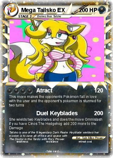 Pokemon Mega Tailsko EX