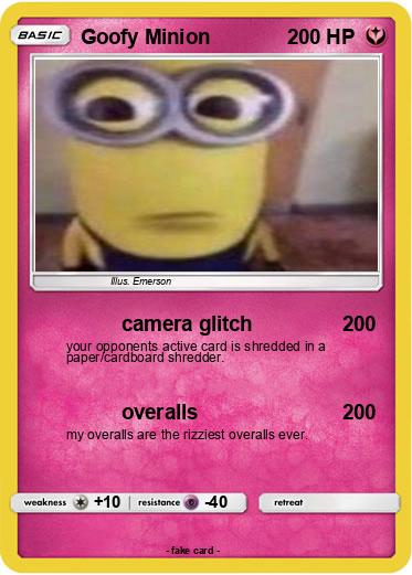 Pokemon Goofy Minion