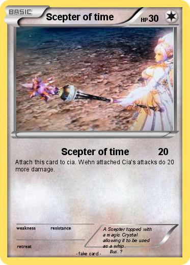 Pokemon Scepter of time
