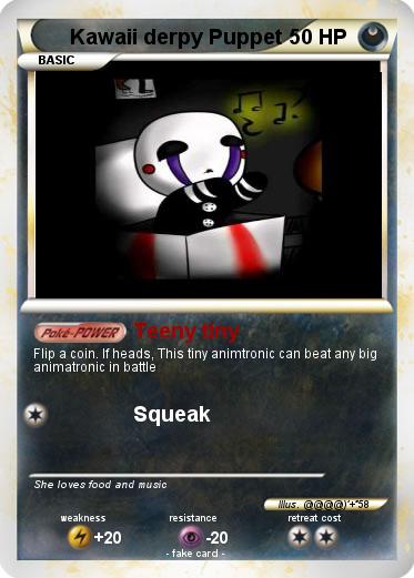 Pokemon Kawaii derpy Puppet