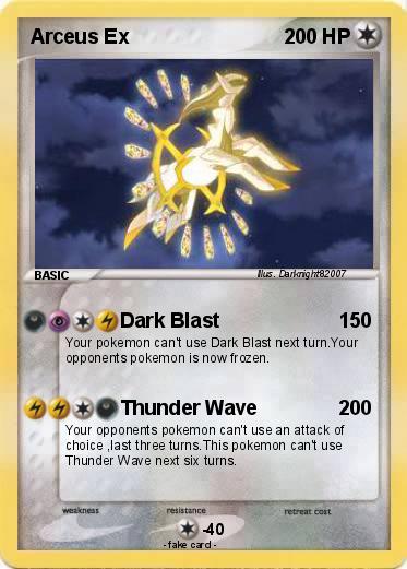 Pokemon Arceus Ex