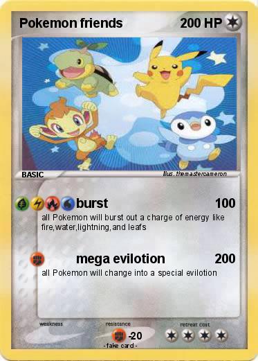 Pokemon Pokemon friends