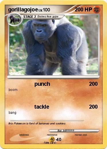 Pokemon gorillagojoe