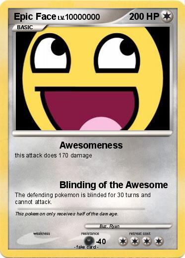 Pokemon Epic Face