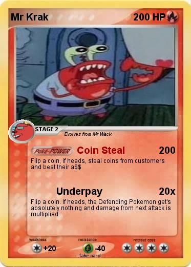 Pokemon Mr Krak