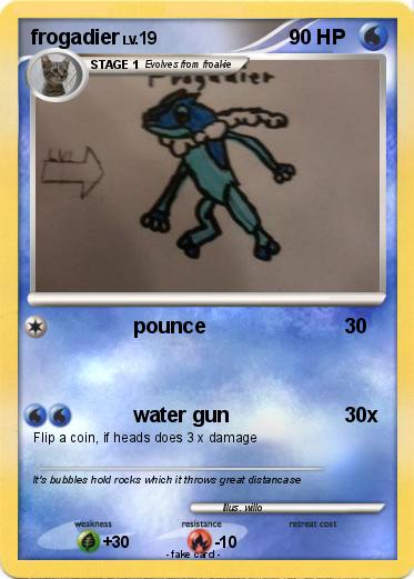 Pokemon frogadier