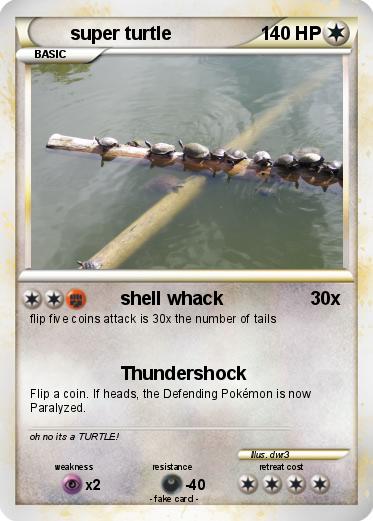Pokemon super turtle