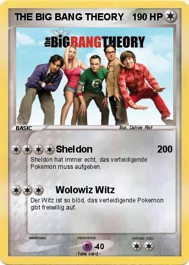 Pokemon THE BIG BANG THEORY