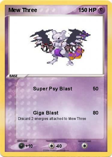 Pokemon Mew Three