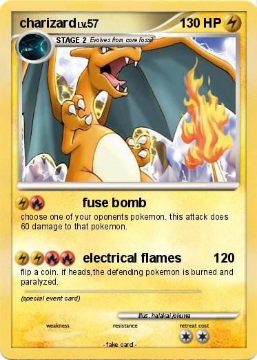 Pokemon charizard