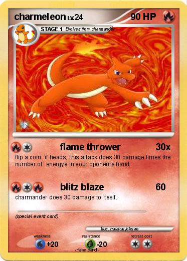 Pokemon charmeleon