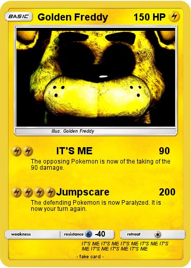 Pokemon Golden Freddy