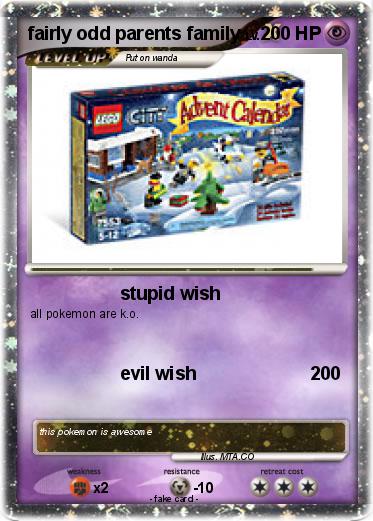 Pokemon fairly odd parents family