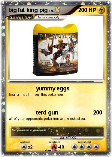 Pokemon big fat king pig