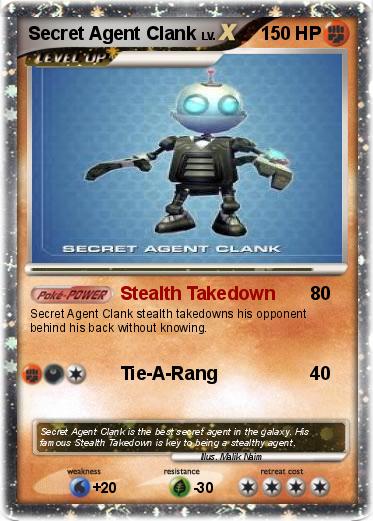 Pokemon Secret Agent Clank