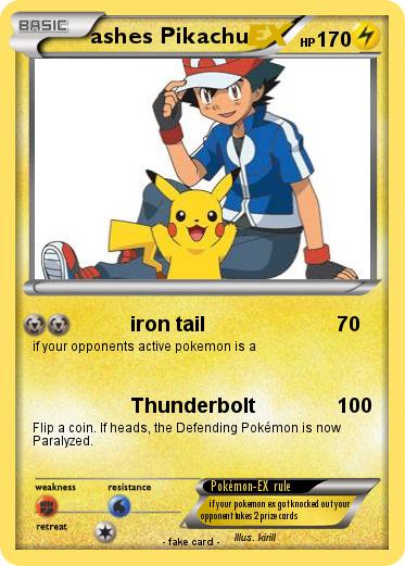 Pokemon ashes Pikachu