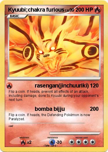 Pokemon Kyuubi;chakra furious