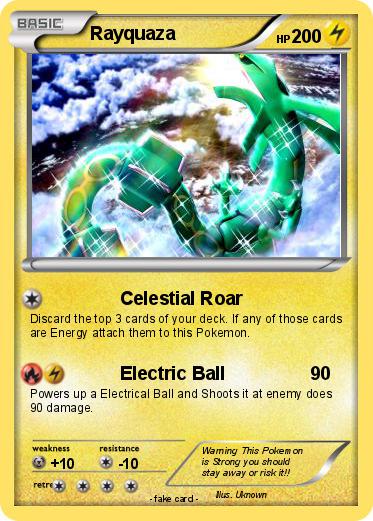 Pokemon Rayquaza