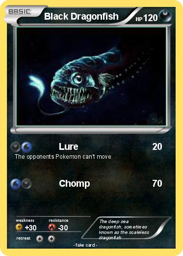 Pokemon Black Dragonfish
