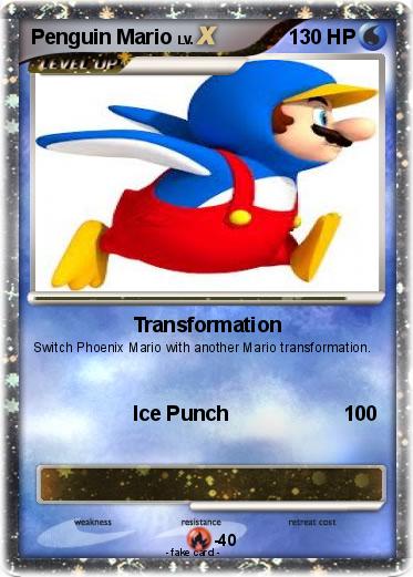 Pokemon Penguin Mario