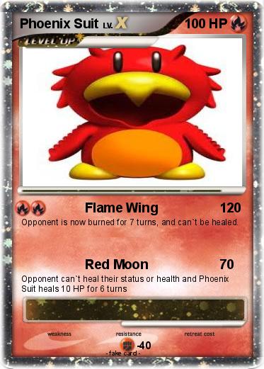 Pokemon Phoenix Suit