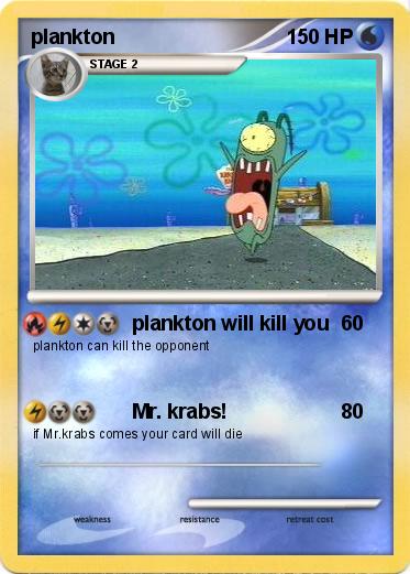 Pokemon plankton