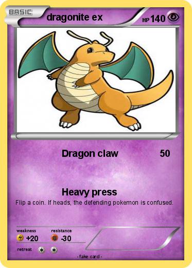 Pokemon dragonite ex