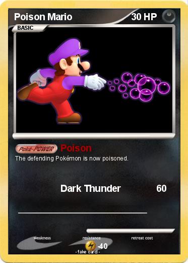 Pokemon Poison Mario