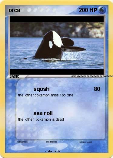 Pokemon orca