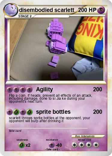 Pokemon disembodied scarlett