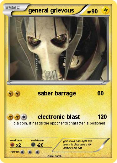 Pokemon general grievous