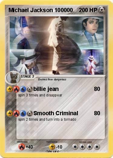 Pokemon Michael Jackson 100000