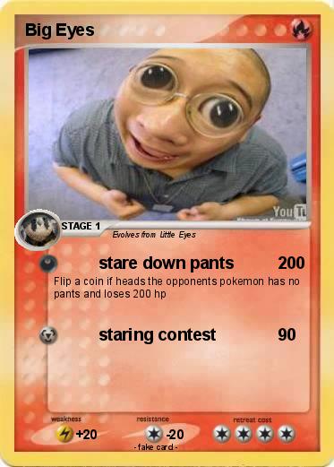 Pokemon Big Eyes