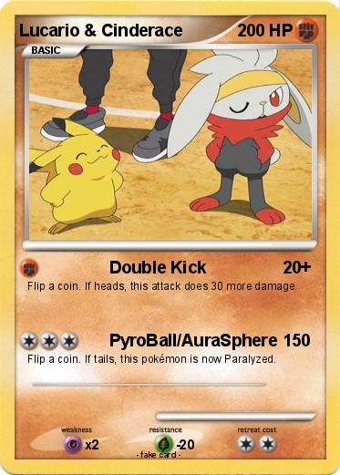 Pokemon Lucario & Cinderace