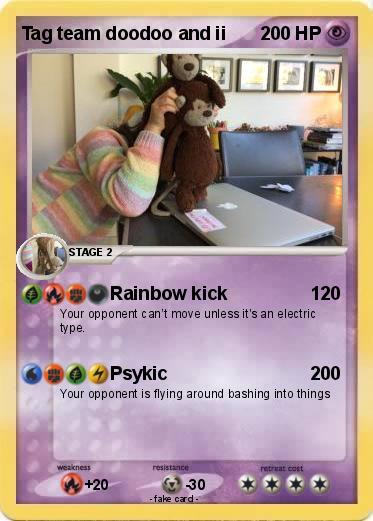Pokemon Tag team doodoo and ii