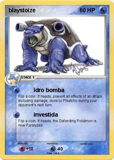 Pokemon blaystoize
