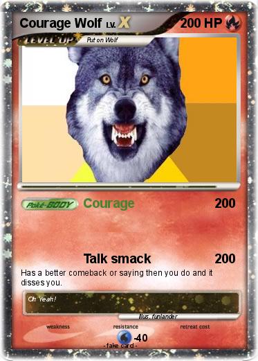 Pokemon Courage Wolf