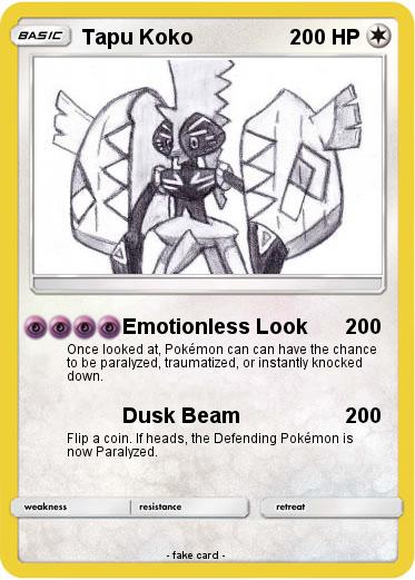 Pokemon Tapu Koko