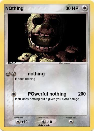 Pokemon NOthing