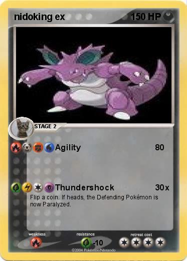 Pokemon nidoking ex