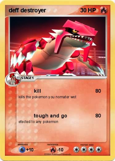 Pokemon deff destroyer