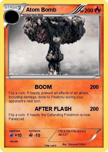 Pokemon Atom Bomb