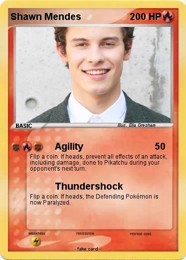 Pokemon Shawn Mendes
