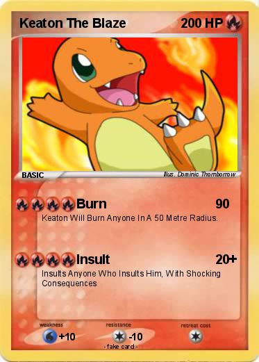 Pokemon Keaton The Blaze