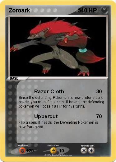 Pokemon Zoroark                              5